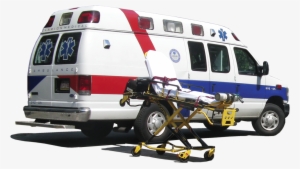 A Typical Bls Ambulance, Staffed By Caregivers Transport, - Basic Life Support Car #2101307