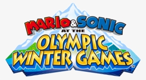 Mario & Sonic At The Olympic Winter Games - Mario And Sonic At The Olympic Winter Games Logo #2101691