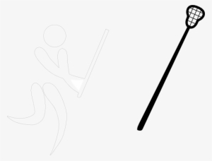 White Lacrosse Stick Png Svg Free - Lacrosse Stick To Draw #2102052