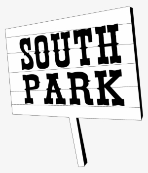 South Park Logo Black And White - South Park Logo Png #2102138