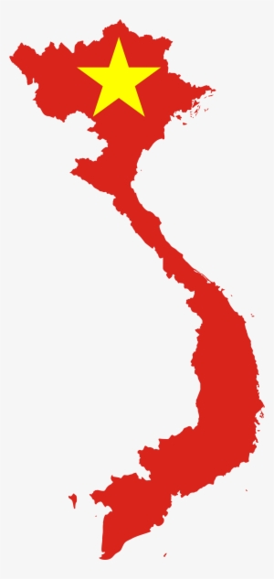 This Free Icons Png Design Of Vietnam Map Flag #2102224