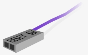 Free Vector Reset Switch Plug Clip Art - Power Switch #2102824