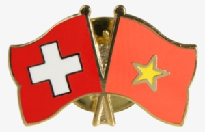 Vietnam Friendship Flag Pin, Badge - Vietnam #2103078