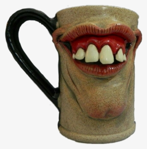 Freetoedit Scary Creepy Face Ugly Fun Cup - Mug #2103130