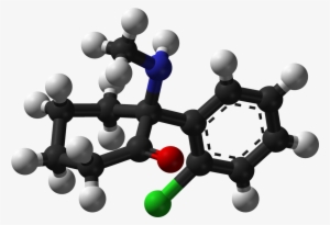 S Ketamine 3d Balls - Molecule #2103252