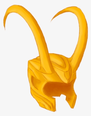 Helmet Clipart Lokis - Casco De Loki Dibujo #2103594
