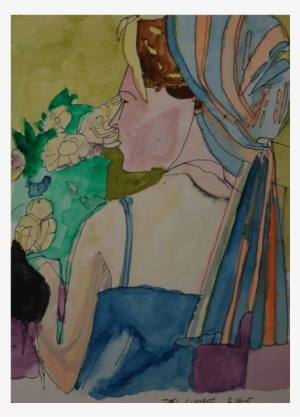 Watercolor People - Modern Art #2103654