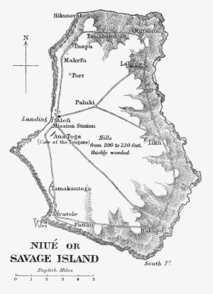 File - Savageislandmap - Niue #2103861