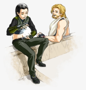 Loki Images Thor And Loki Hd Wallpaper And Background - Young Loki X Thor #2103955