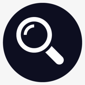 Our Main Qualities - Magnifying Glass White Icon #2104448