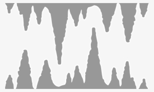 Vector Icicles Ice Cave - Stalagmite Icon Png #2104449