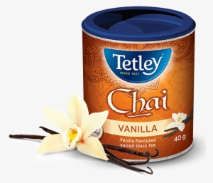 Tetley Vanilla Bean Chai - Tetley Chai Tea Dark Chocolate #2104644