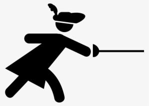 Medieval Fencing Comments - Sword Fighter Icon Png #2104765