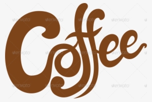 5 Handlettered Coffee Illustrations By - Coffee Word Png #2105006