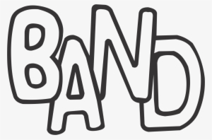 Band Crazy Word - Clip Art Band Word #2105032
