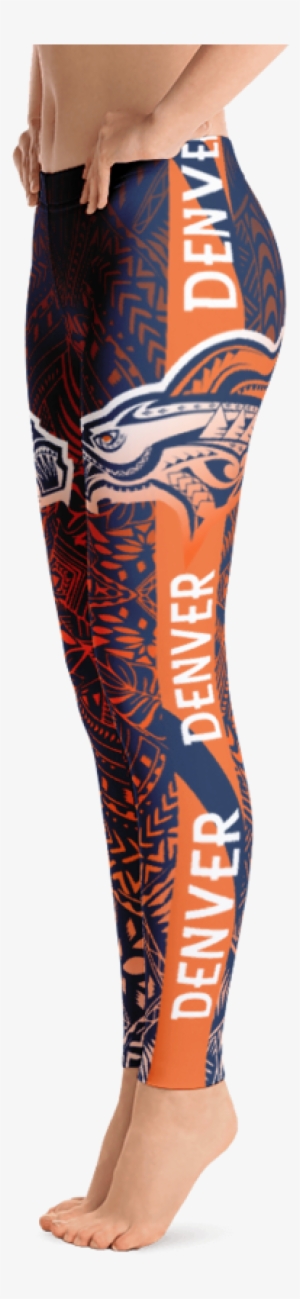 Denver Broncos Tribal Legging - Imagineavalon Christmas Leggings, Christmas Clothing, #2105308