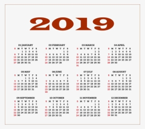 Calendar Transparent Pictures June Png 2019 Calendar #2105823