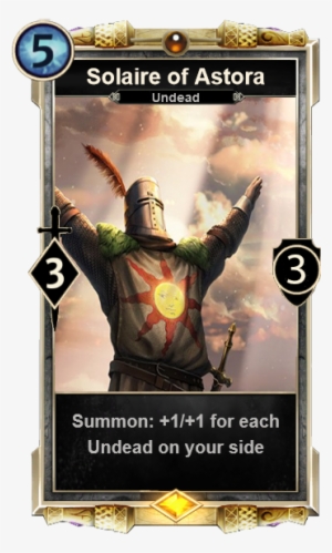 Solaire Of Astora - The Elder Scrolls: Legends #2106036