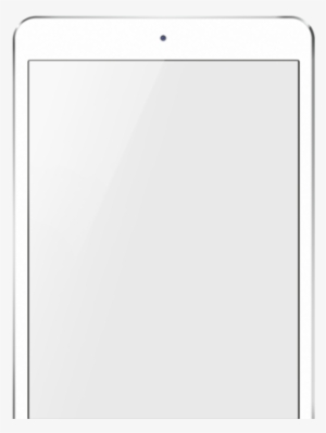 White Ipad Png - Ipad Mini White Template #2106057