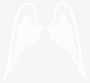 White Outline Wings Png #2106101