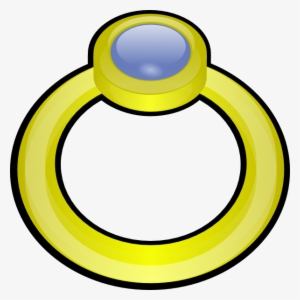 How To Set Use Golden Ring With Gem Svg Vector #2106527