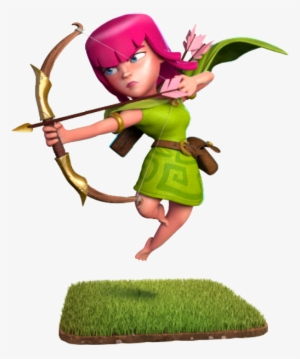 Clash Of Clans Clipart Archer - Clash Of Clans Characters #2106555