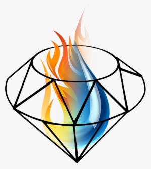 Cropped Gem Logo - Diamond Sketch Png #2106677