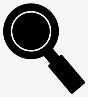 Black Magnifying Glass - Icon #2106883