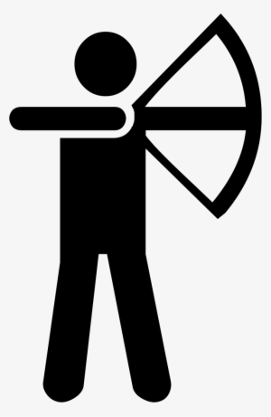 Archer Comments - Bow And Arrow Clip Art #2106884