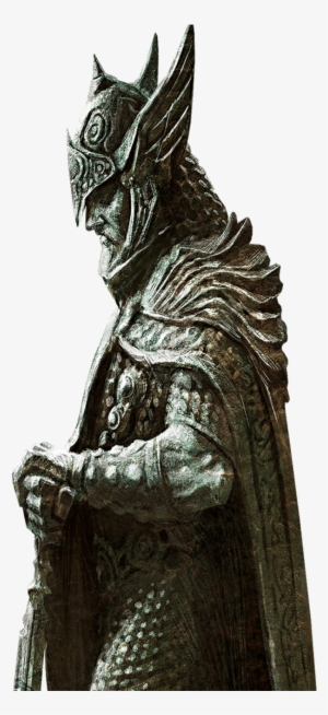 Elder Scrolls Skyrim Statue Side View Png - Elder Scrolls Png #2106993