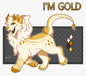 [flatsale Closed] I'm Gold Lioness Adoptable - Lioness Adoptables #2107387
