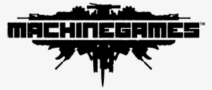 Blood And Gore Intense Violence Partial Nudity Sexual - Machine Games Logo Png #2107493