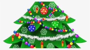 Christmas Tree - Christmas Tree Round Ornament #2107759