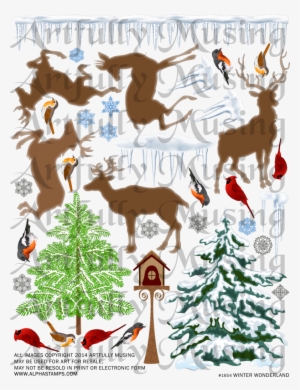 The Winter Wonderland Collage Sheet Is Filled With - Kisses Were Snowflakes Embroidery Design #2107855