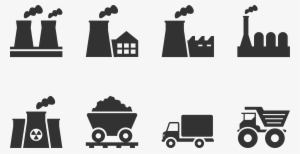 Vector Factory Car Png Transparent Download - Car Industry Icon #2108811