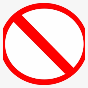 Red Circle Cross Out Png Clipart Transparent - Email #2109043