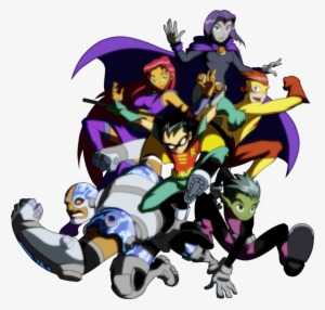 Teen Titans Transparent Png - T Shirt Teen Titans #2109301