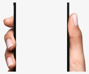 Samsung Mobile Phone Clipart Hand Png - Hand With Phone Png #2109425