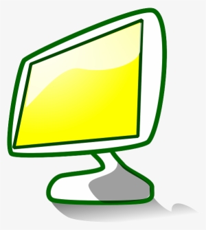 Monitor, Icon, Yellow, Display, Theme, Apps - Personal Computer #2110031