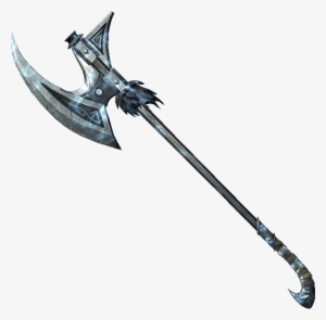 Nordic Battleaxe Of Ice Skyrim Wiki - Battle Axe Skyrim #2110105