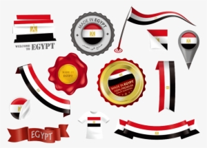 Free Png Egyptian Flag And National Emblem Png Images - Flag Of Egypt #2110766
