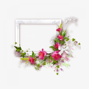 Gf Frame Floral, Writing Paper, Png Photo, Scrapbook - Imagens De Fundo Com Flores Png #2110912