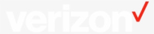 Verizon Logo - Verizon Logo White #2111079