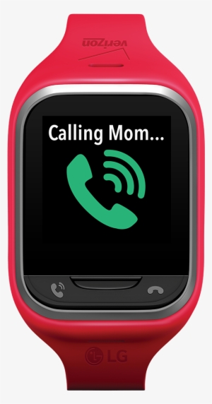 Connected Kids - - Lg Gizmogadget - Smart Watch - Red #2111650