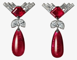 Cartier Art Deco Earrings - Cartier London Art Deco #2111992