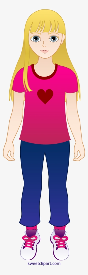 Girl Clipart Images - Blonde Girl Clipart #2112157
