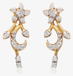 Stunning Floral Petal Earring - Earring #2112270
