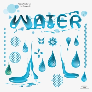 A Variety Of Water Vector Material - Different Forms Of Water In The World #2112352