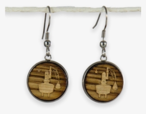 Switchwood Dangle Earrings - Earrings #2112405