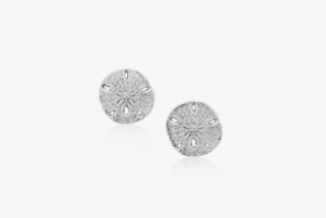 Sand Dollar Earrings - Mignon Faget Sand Dollar Dangle Earrings - Sterling #2112616